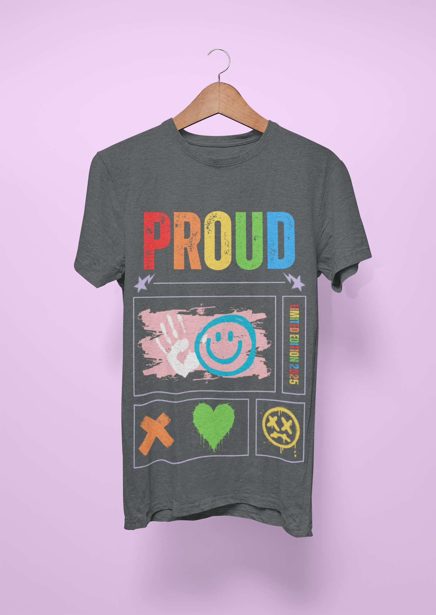PROUD Graffiti Tee